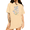 Apricot, variant on UNISHE Botanical Garden Wildflower Print T-Shirt For Women Plus Size Summer Crewneck Top