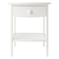 thumbnail image 2 of Winsome Claire Curved Nightstand, Accent Table, White Finish, 2 of 13