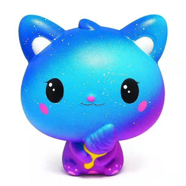 Juguete blando gigante de unicornio, pastel, ciervo, panda, pelota antiestrés que se levanta lentamente, juguetes para apretar, juguetes de comida para niños