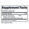 thumbnail image 2 of Nutricost Organic Milk Thistle (Silybum Marianum) Supplement 8 oz - 400mg, Unflavored, No Color, 2 of 2