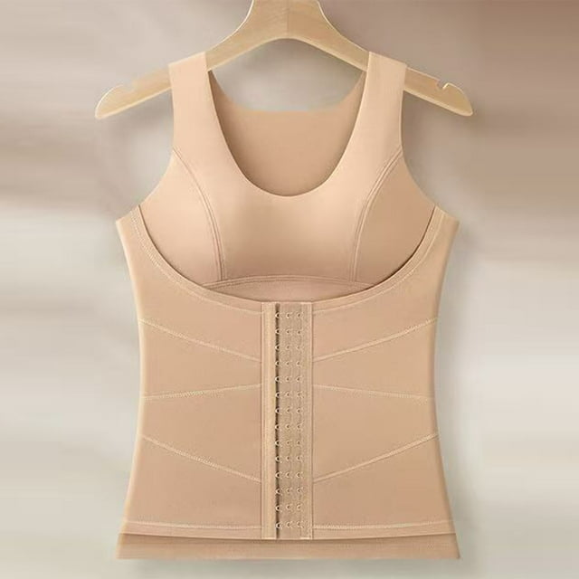 Ropa interior térmica Tops de moda para mujer Blusas lisas sin mangas Cuello redondo Casual Otoño Moda Top de punto Ropa moldeadora Camiseta sin mangas Camiseta de poliéster para mujer