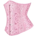 thumbnail image 7 of Elainilye Fashion Waist Cincher Shapewear Waist Trainer Underbust Corset Belt Stomach Wrap Body Shaper Workout Girdle,Pink, 7 of 7