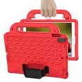 thumbnail image 2 of Feishell iPad 10.2 Case 2021/2020/2019, iPad 9th/8th/7th Generation Case, Heavy Duty Silicone Rubber EVA Protective Kids Case with Pencil Holder Hand Strap Shoulder Strap Stand for iPad 10.2",Red, 2 of 9