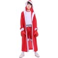 thumbnail image 3 of Children Kids Boxing Uniform Set Hooded Robe Short Sleeve Top Shorts Boxing Clothes Halloween Costume, 3 of 8