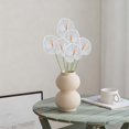 thumbnail image 2 of Artificial Anthurium Flower 17.7 Inch – Real Touch Faux Stems for Home Décor, Wedding Centerpieces, Party Decorations, Bathroom Decor, 2 of 7