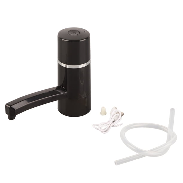 Bomba de botella de agua recargable Sincero Dispensador USB portátil negro
