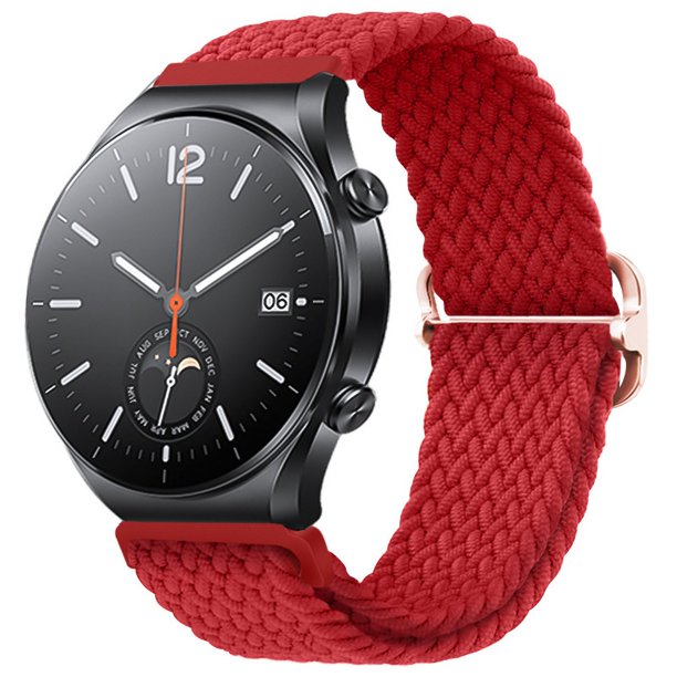 Adecuado para la correa de reloj Xiaomi S1/S2 Correa elástica trenzada de nailon ajustable