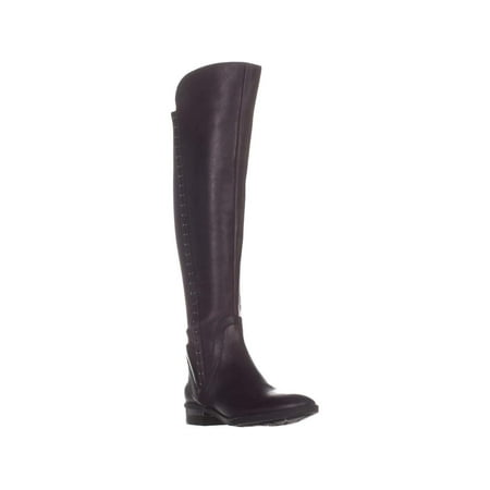 UPC 190662966612 product image for Vince Camuto Womens Pardonal Leather Almond Toe Knee High Riding Boots | upcitemdb.com