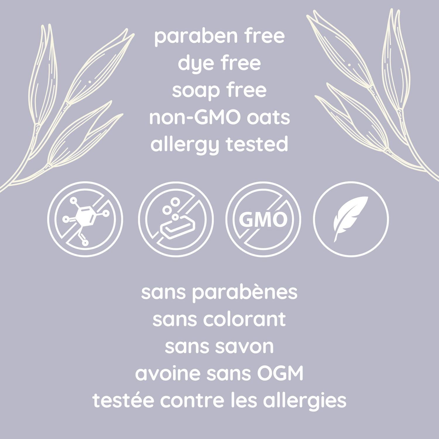 Aveeno Stress Relief Body Wash, Lavender, Chamomile, Ylang Ylang Oil, Oat, Skin Cleanser, 975 mL