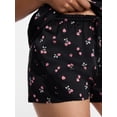 thumbnail image 5 of Joyspun Women's Lace Trim Stretch Satin Cami and Shorts Set, 2-Piece, Sizes XS-3X, 5 of 6