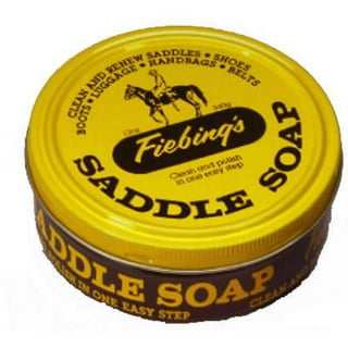  Bickmore Saddle Soap Plus - 2.8oz - Leather Cleaner &  Conditioner with Lanolin - Restorer, Moisturizer, and Protector : Automotive