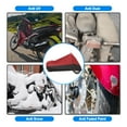 thumbnail image 5 of Unique Bargains Motorcycle Cover Motorbike Cover All Season Waterproof Rain Dust Sun Outdoor Protection 190T XXXL, Black Red, 5 of 7
