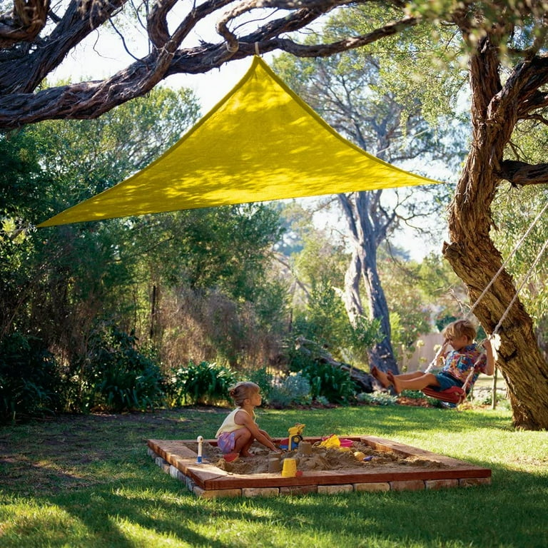 Coolaroo Outdoor Party Sun Shade Sail Triangle 90% UV Block