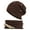 Coffee, variant on Kids Winter Hat Beanie and Scarf Knitted Warm Kids Beanie Scarf Boy Winter Hat for 5-14 Years