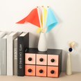thumbnail image 4 of Banderines Mini Uxcell de 8x3 Pulgadas, 25 Pcs de Bandera Pequeña de Madera para Celebraciones DIY Deportivas, Blanca, 4 of 6
