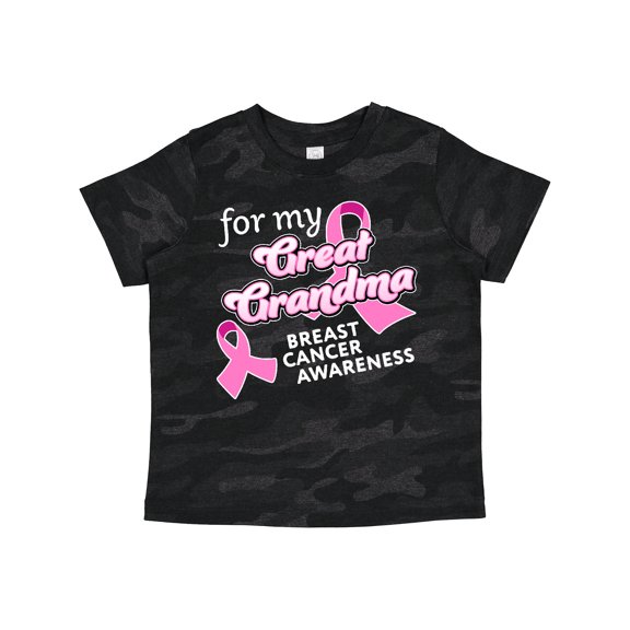 Inktastic For My Great Grandma-breast Cancer Awareness Boys or Girls Toddler T-Shirt