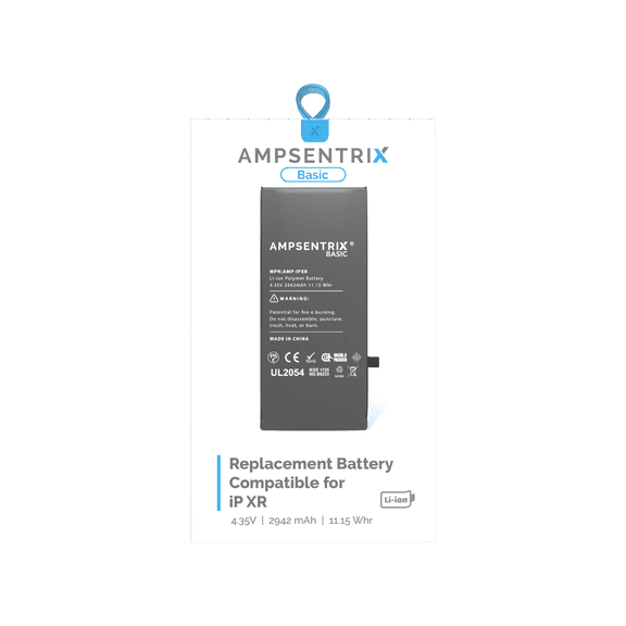 Replacement Replacement Battery Compatible For iPhone XR (AmpSentrix) (Basic)
