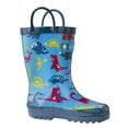 thumbnail image 2 of Oaki Kids Waterproof Rain Boots with Easy-On Handles, 2 of 3