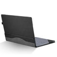 thumbnail image 4 of Case For Microsoft Surface Laptop 5 13.5 Inch 2022 Split Portable PU Leather Protective Cover For Surface Laptop 4 3 2 1 Gift Black with bracket For Laptop 13.5, 4 of 6
