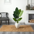 thumbnail image 3 of Nearly Natural 4' Travelers Palm Artificial Tree in Oval Planter, Green, 3 of 3
