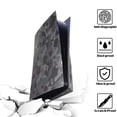 thumbnail image 3 of Placa frontal de repuesto para consolas PS5, con rejillas de ventilación y filtro de polvo, paneles laterales de ABS, cubierta de la carcasa y accesorios de protección contra el polvo, 3 of 10