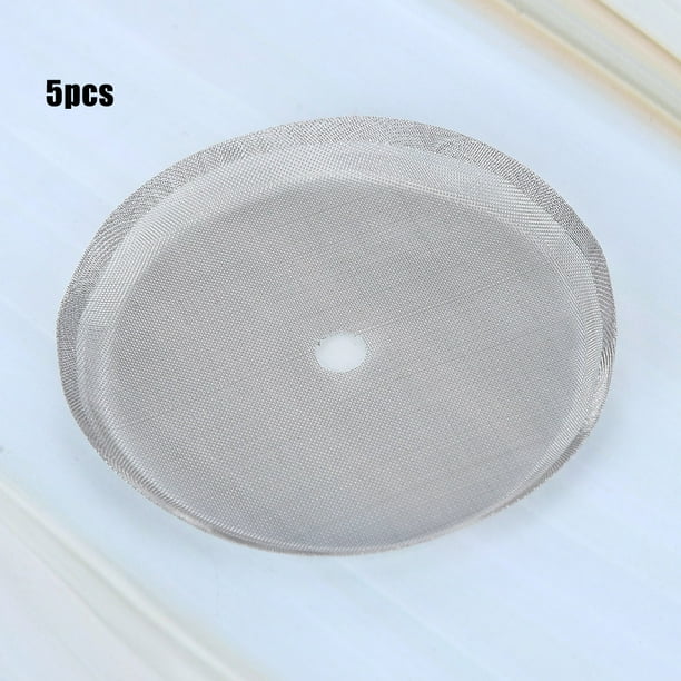 Cergrey 5Pcs 80 Mesh Stainless Steel Filter Screen Replacement for