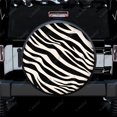 thumbnail image 2 of Zèbre Noir et Blanc Polyester Housse de Roue de Rechange Universelle sur Mesure pour Remorque RV SUV Camion Campeur, 2 of 5