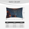 thumbnail image 4 of JUNZAN Cowboy Boots Under Starry Sky Pillow Cases Standard Size, with Envelope Closure Bed Pillow Cases(without pillow core),20"x30" inches, 4 of 5