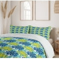 thumbnail image 6 of Ambesonne Floral Duvet Cover Sets, Paintbrush Streaks Doodling, 2-King, Dark Sky Blue Turquoise, 6 of 7