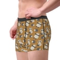thumbnail image 2 of Pofeuu Forest Animal Print Men’s Boxer Briefs, Moisture-Wicking Underwear, Regular,Trunk-Small, 2 of 5