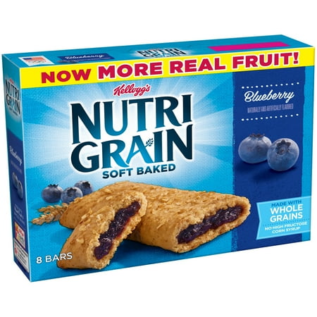 Kelloggs Nutri Grain Soft Baked Breakfast Bars Blueberry Kelloggs Nutri Grain Soft Baked Breakfast Bars Blueberry