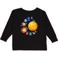 thumbnail image 3 of Inktastic Sun and Planets- Yes, and Pluto Boys or Girls Long Sleeve Toddler T-Shirt, 3 of 5