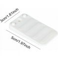 thumbnail image 2 of Toilet Leveling Gasket, Stackable Furniture Mat, Durable Furniture Leveling Gasket 6pcs(Default), 2 of 5