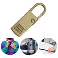 thumbnail image 3 of 4PCS Zipper Pulls Flexible Adjustable Pull Ring Buckles Lightweight Zip Head Extension Slider Sewing Accessories Strong Tensile Resistance Jean Type 1, 3 of 9