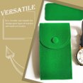thumbnail image 4 of Weiweiguan 2pcs Simple Jewelry Storage Bag Watch Storage Pouch Portable Watch Organizer, 4 of 7