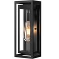 thumbnail image 1 of Luminaria para Exterior Slypadan 38 cm Negro Mate Impermeable, 1 of 8