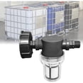 thumbnail image 2 of 1000L Tank Connector Tap, Garden Hose Joint for Rainwater Collectors with Filter Function, S60x6 IBC Water Tank Adapter (1/2'' External Thread), 2 of 4