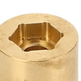 thumbnail image 3 of 4 Pcs Brass Wheel Hex Hub Adapter RC Car Crawler Widen Adapter for 1/10 RC Crawler 1.9 2.2in VP Wheels Rims 22mm Thickness, 3 of 8