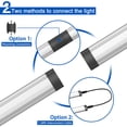 thumbnail image 4 of Inlight 12-inch Plug-in LED Under Counter Lights for Kitchen, Day Light 5000K, Pack of 3, IN-0110-23-SN-5K, 4 of 10
