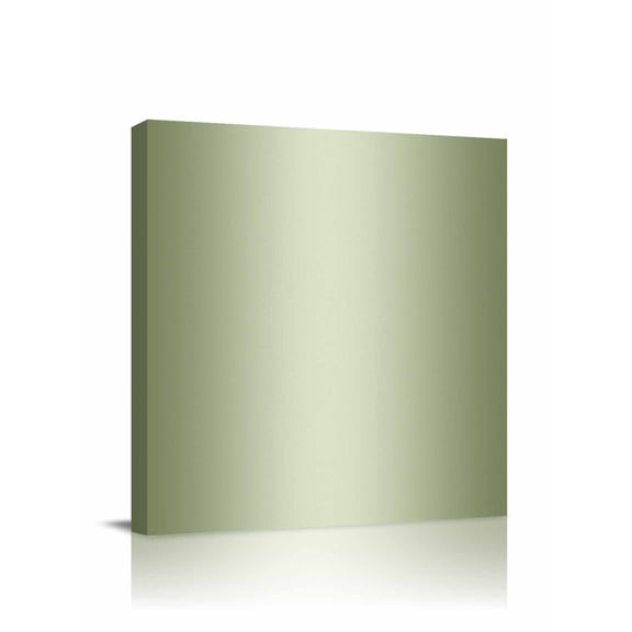 Sage Green Canvas Wall Art, Ombre Solid Color Gradient Modern Art Framed Wall Decor Modern Artwork Prints Painting for Living Room, Bedroom, Kitchen & Cafe Decor 20x20 Inch
