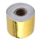 thumbnail image 1 of Cinta de Envolta de Calor Reflectante de Aluminio de Coche Dorado para Firewalls, Cubiertas del Motor y Más, 1 of 7