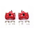 thumbnail image 2 of Power Stop Front Pair of Red Powder Coated Calipers S6040, 2 of 4