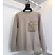 thumbnail image 3 of Sudadera con capucha para hombre de manga larga con cuello redondo y decoración de bolsillo en el pecho de algodón de otoño e invierno, 3 of 4