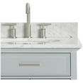 thumbnail image 5 of Ariel D061dcw2ovo Kensington 61" Free Standing Double Oval Basin Vanity Set - White, 5 of 7