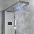 thumbnail image 6 of Stainless Steel LED Shower Panel Rain&Waterfall Tower Spa Massage Jets W/Spray, 6 of 12