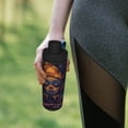 thumbnail image 6 of Pofeuu Dreamy Jester Under Stars Print 18oz Sports Insulated Kettle Stainless Steel Vacuum Water Bottle Leakproof Sport Flask, 6 of 7