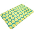 thumbnail image 3 of Bathroom Rugs Non Slip Washable - cute blue Lemon Kitchen Mats for Floor, Area Rugs for Entryway Rugs Indoor, Laundry Bathroom Room Door Rug with Rubber Backing 20x31.5in, 3 of 8