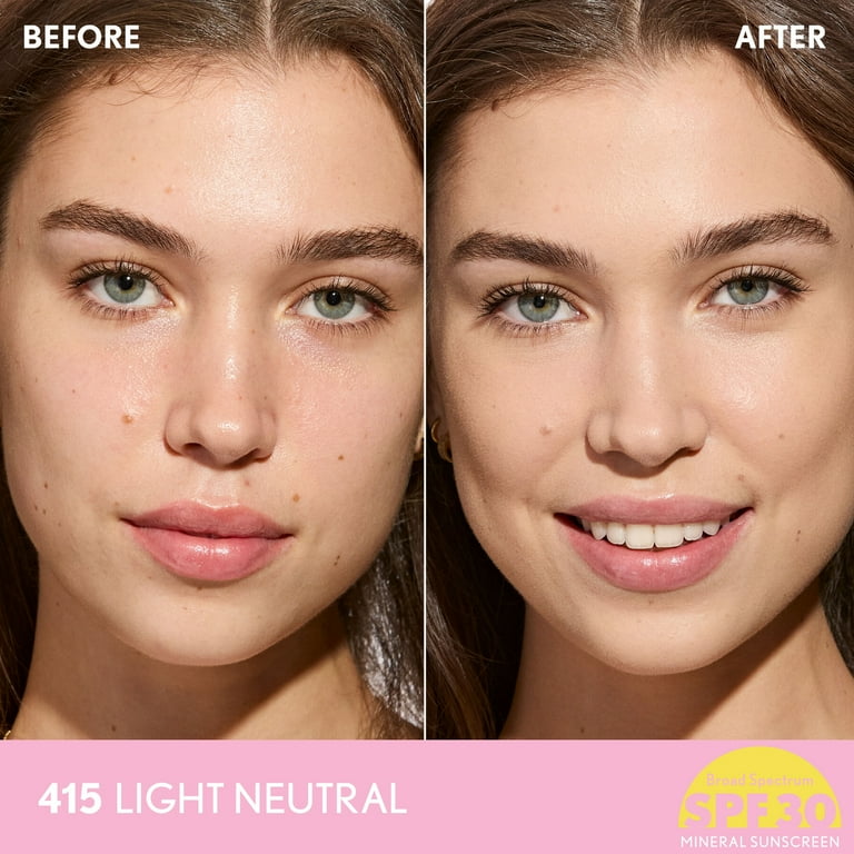 COVERGIRL Clean Fresh Blurring Skin Tint SPF30, 415 Light