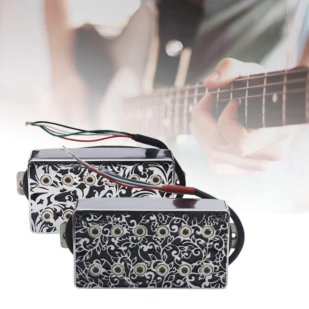 Single Coil Sound Pickups Black Strings Electric Guitar Part Musical Instrument for Beginners To Professional Player