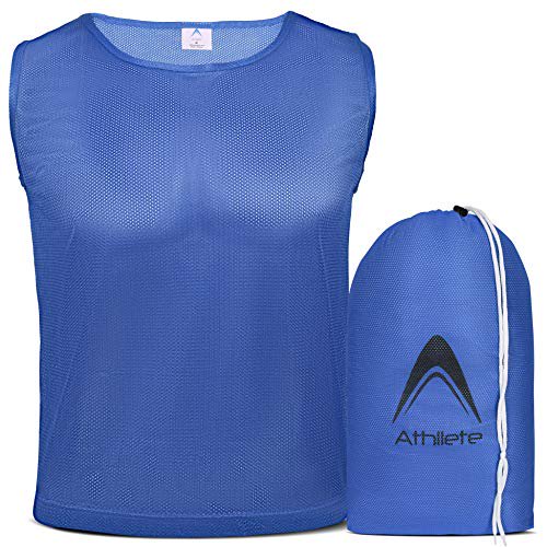 Athllete DURAMESH Set of 12 Youth Scrimmage Vests/Pinnies/Team